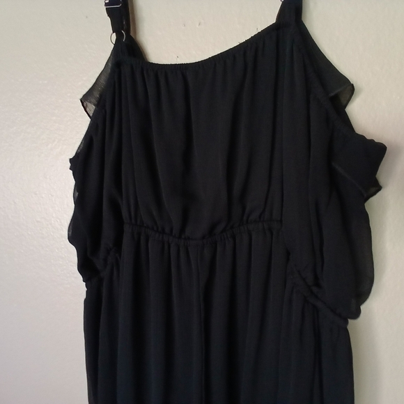 Women's Unbranded Black Sheer 90's Vintage Mesh Sleeveless Dress - Picture 11 of 16